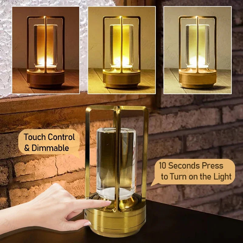 Cordless Rechargeable LED Table Lamp