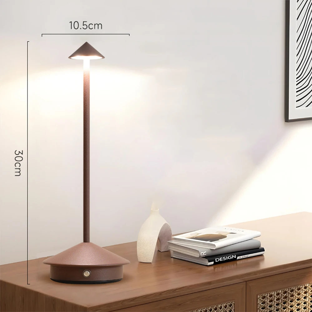 Vintage LED Touch Table Lamp