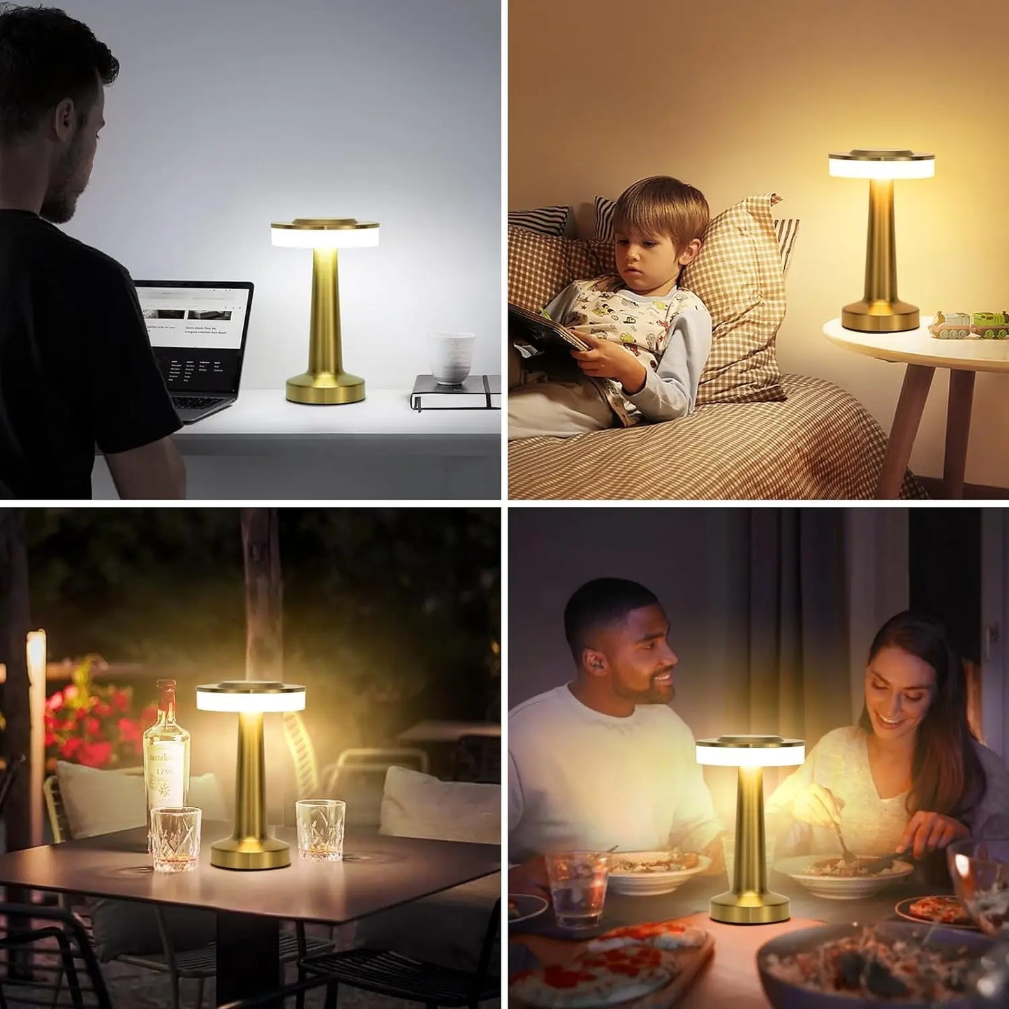 Rechargeable LED Touch Table Lamp